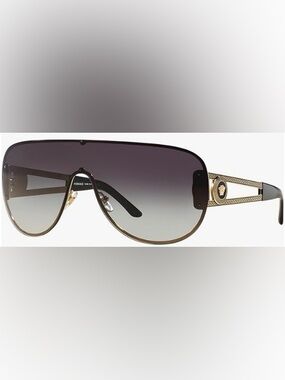 **NEW** Versace (AUTHENTIC) VE2166 Black / Gold sunglasses with Medusa logo